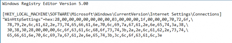 Configurer le proxy machine WinHTTP via Group Policy – Stefan Plizga
